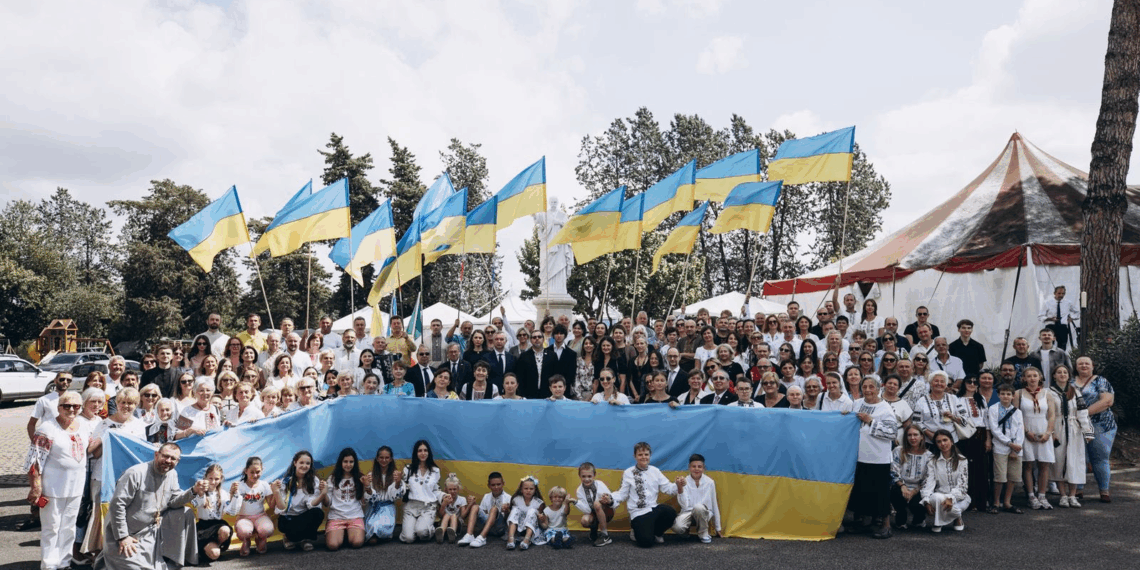 Giornata dell’Indipendenza ucraina: cerimonia a Roma nella Basilica di Santa Sofia
