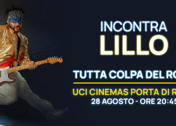 Il 28 agosto Lillo incontra il pubblico di “Tutta colpa del rock” all’UCI Cinemas Porta di Roma