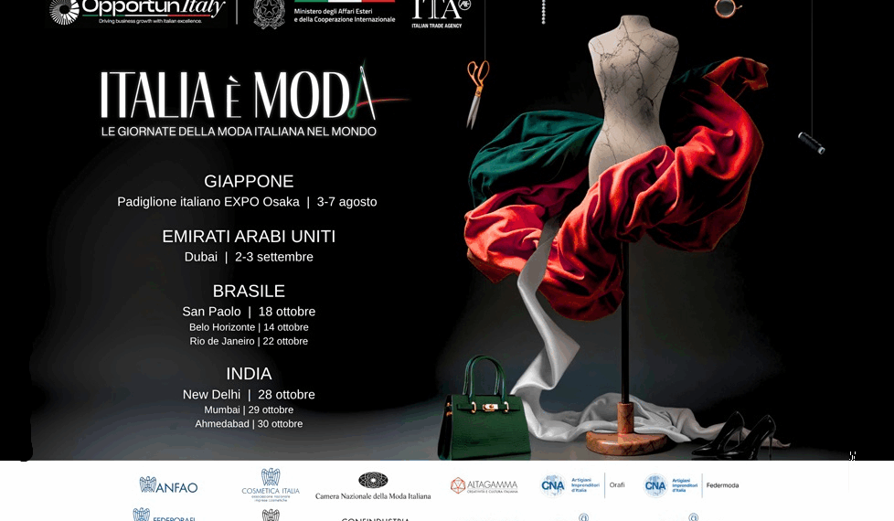 CNA Federmoda con MAECI ed ICE a Dubai per la seconda tappa delle “Giornate della moda italiana nel mondo”
