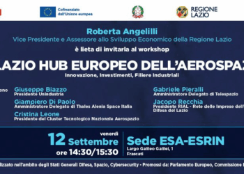 “Il Lazio hub europeo dell’aerospazio. Innovazione, Investimenti, Filiere Industriali”, conferenza a Frascati