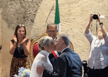 Il Viceministro Cirielli si è sposato a Roma: a celebrare le nozze Ignazio La Russa