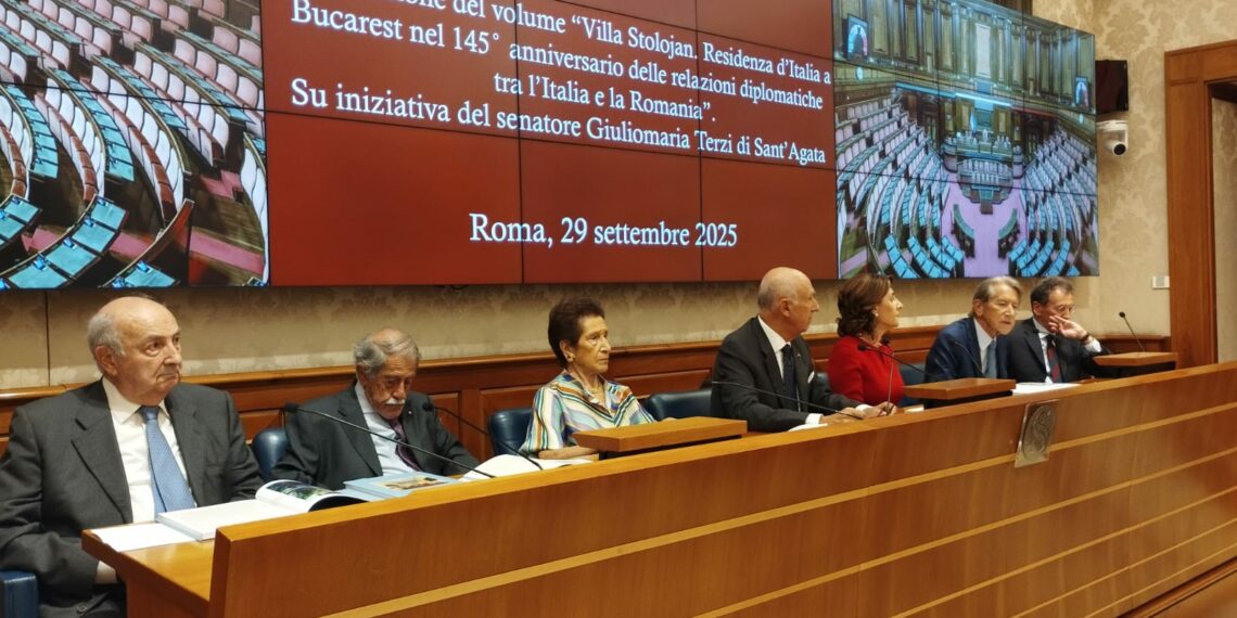 Al Senato la presentazione del libro di Gaetano Cortese su Villa Stolojan: un ponte di bellezza tra Italia e Romania