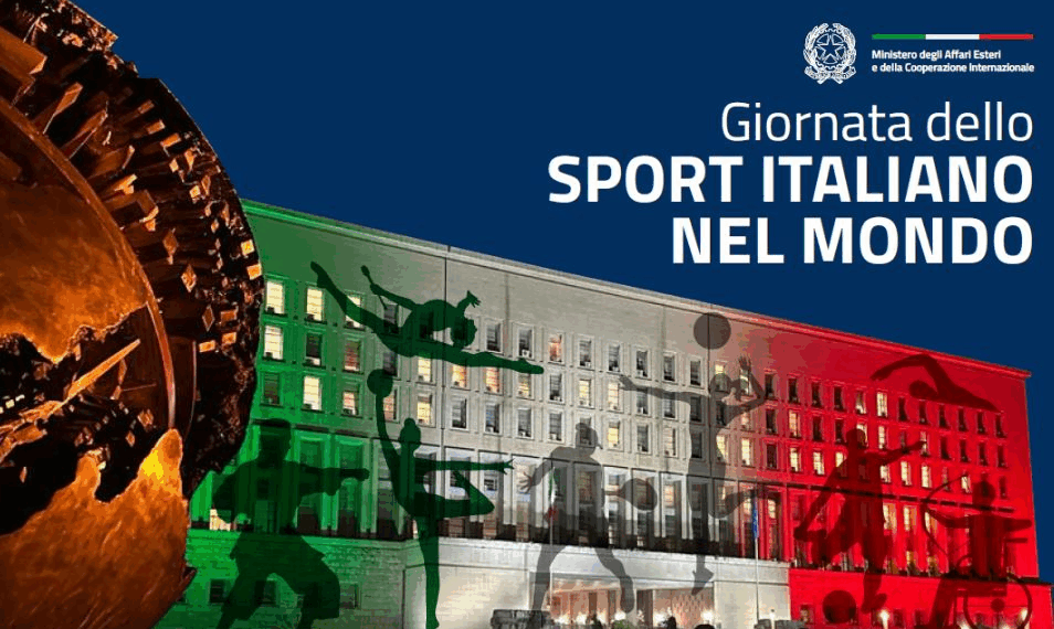 Il Ministro Tajani e il Ministro Abodi inaugurano la seconda Giornata dello Sport italiano nel Mondo