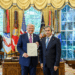USA, l’Ambasciatore Peronaci presenta Lettere Credenziali al Presidente Trump