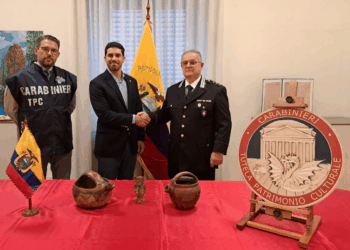 I Carabinieri del Nucleo TPC di Udine restituiscono alle Ambasciate di Iran ed Ecuador preziosi reperti archeologici