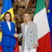 Il Premier Meloni incontra il Presidente della Repubblica di Moldova