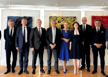 Pranzo di commiato per l’Ambasciatore ucraino Yaroslav Melnyk