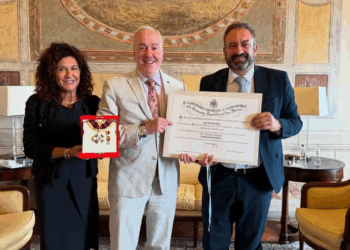 Il Presidente della NIAF Robert Allegrini insignito dell’Ordine di Sant’Agata dalla Repubblica di San Marino
