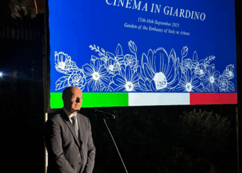 Cinema italiano nel giardino dell’Ambasciata d’Italia ad Atene