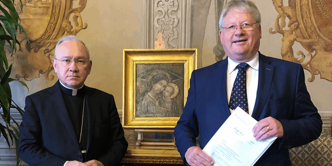 Santa Sede, l’Ambasciatore designato di Germania Kahl presenta copia Lettere Credenziali a Mons. Peña Parra