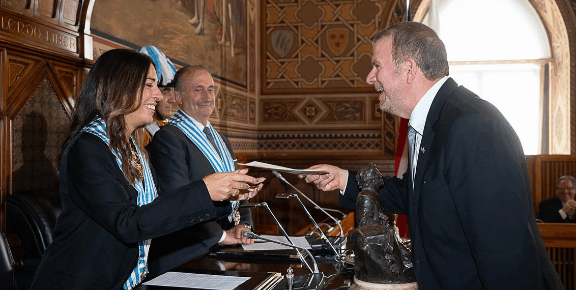 San Marino, l’Ambasciatore USA Fertitta presenta Lettere Credenziali