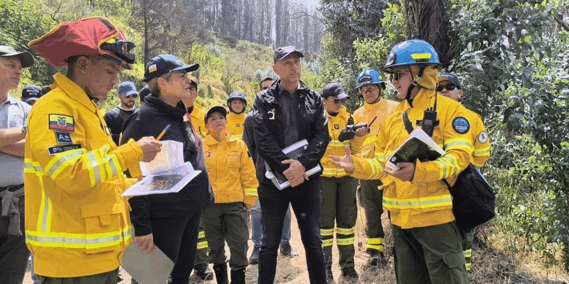 Ecuador, l’Ambasciatore Davoli riceve Missione dei Carabinieri Forestali