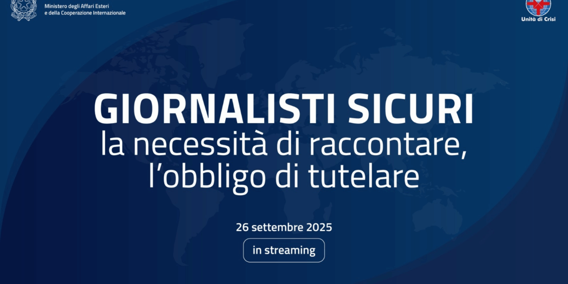 A Villa Madama il seminario “Giornalisti sicuri” organizzato da Palazzo Chigi e Farnesina