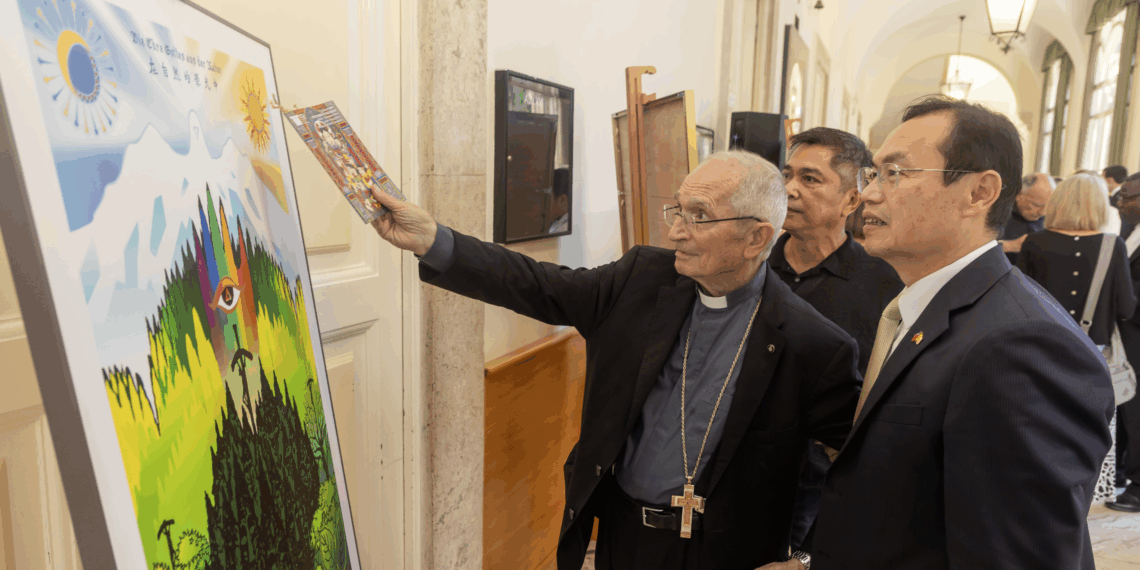 Taiwan e Vaticano uniti dall’arte: inaugurata la mostra “GLORIA: Opere Religiose e di HOPE” di Hsieh Sheng-Min
