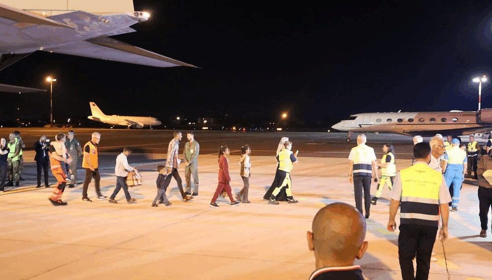 Da domani nuove evacuazioni sanitarie da Gaza, in tutto 150 tra pazienti e studenti con accompagnatori