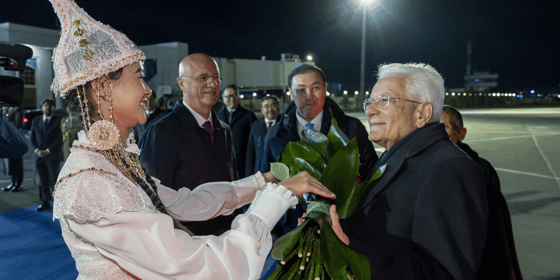 Il Presidente Mattarella in visita ufficiale in Kazakhstan