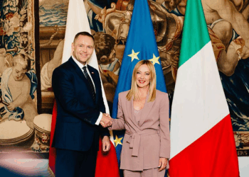 Incontro del Premier Meloni con il Presidente della Repubblica di Polonia Nawrocki