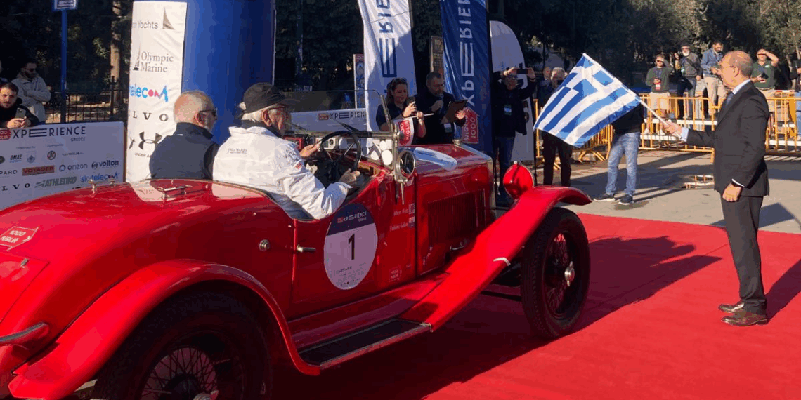 Grecia, l’Ambasciatore Cuculi dà il via alla Mille Miglia Experience ad Atene
