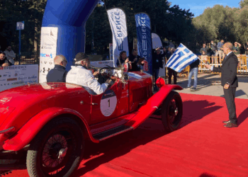 Grecia, l’Ambasciatore Cuculi dà il via alla Mille Miglia Experience ad Atene