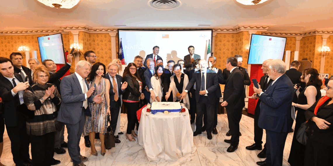 Taiwan celebra la Festa Nazionale con un elegante ricevimento a Roma