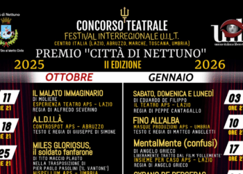 “Città di Nettuno”: al Via il Festival Interregionale UILT 2025/2026