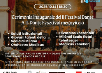 A Budapest va in scena il Festival “Dante al Centro d’Europa” (14–18 ottobre)