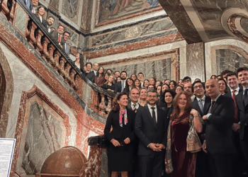 Giovani diplomatici italiani e francesi all’Ambasciata d’Italia a Parigi