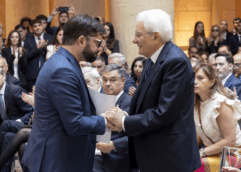 Mattarella e il Presidente della Repubblica del Cile al seminario dedicato alla figura di Bernardo Leighton