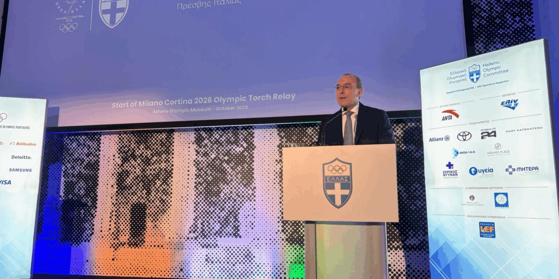 Grecia, l’Ambasciatore Cuculi partecipa alla presentazione ad Atene delle Olimpiadi Invernali di Milano-Cortina 2026