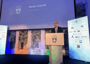 Grecia, l’Ambasciatore Cuculi partecipa alla presentazione ad Atene delle Olimpiadi Invernali di Milano-Cortina 2026