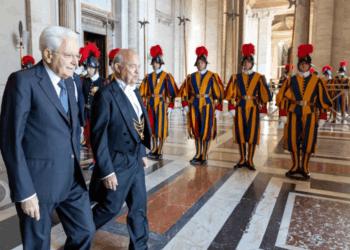 Mattarella in Vaticano alla cerimonia di Canonizzazione di sette Beati