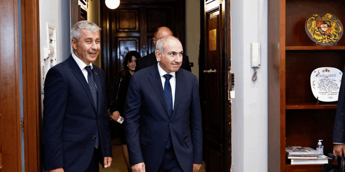 Il Primo Ministro della Repubblica d’Armenia Nikol Pashinyan visita l’Ambasciata a Roma