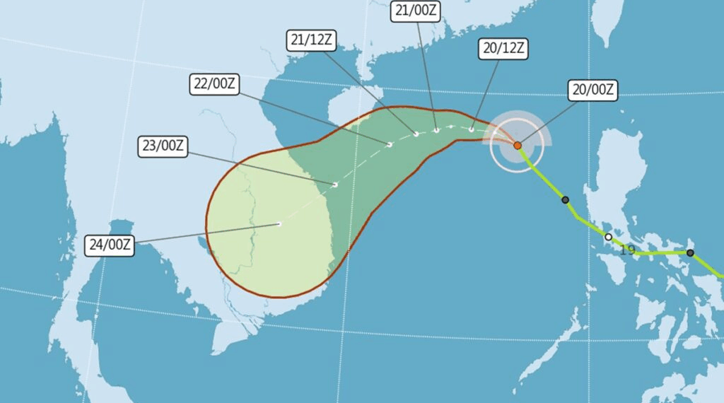 Tempesta tropicale “Fengshen”, l’Ambasciata d’Italia in Vietnam ai connazionali: “Fate attenzione”