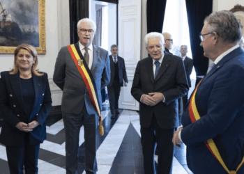 Il Presidente Mattarella a Bruges chiude la sua Visita di Stato in Belgio