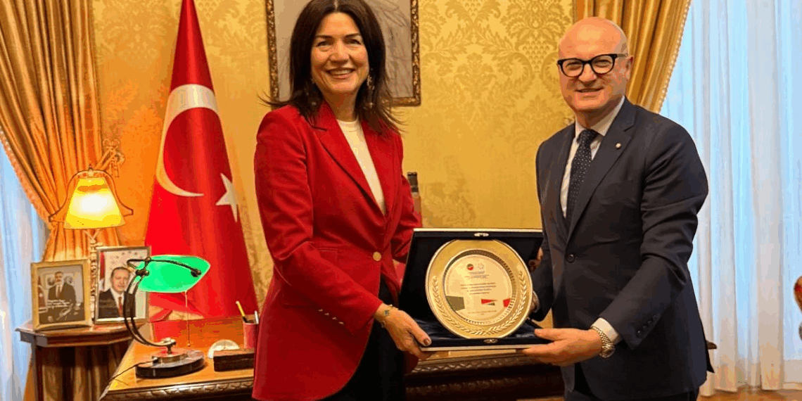 La Camera di Commercio Italiana in Türkiye ricevuta dall’Ambasciatore Elif Çomoğlu Álgen