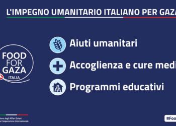 Food for Gaza. L’impegno umanitario dell’Italia: aiuti umanitari, accoglienza e cure mediche e programmi educativi