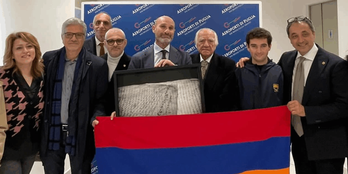 Inaugurato Volo diretto Bari-Jerevan: un nuovo ponte aereo fra Puglia e Armenia