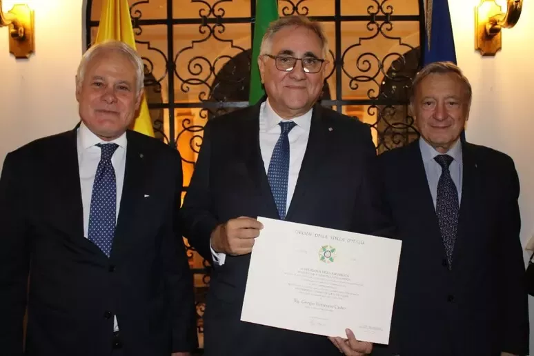 Colombia, Giorgio Trettenero riceve l’onorificenza di Cavaliere dell’Ordine della Stella d’Italia