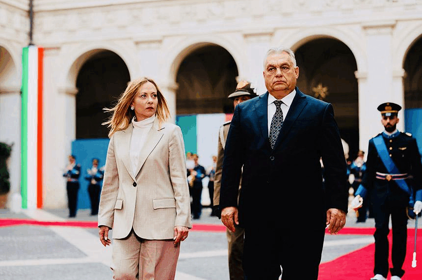 Il Premier Meloni incontra il Primo Ministro dell’Ungheria, Viktor Orbán