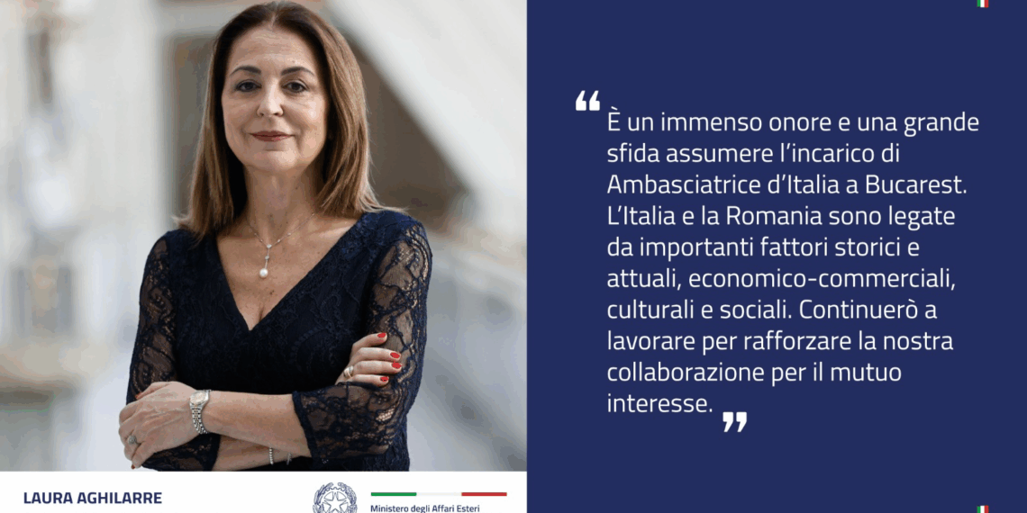 Laura Aghilarre è la nuova Ambasciatrice d’Italia in Romania