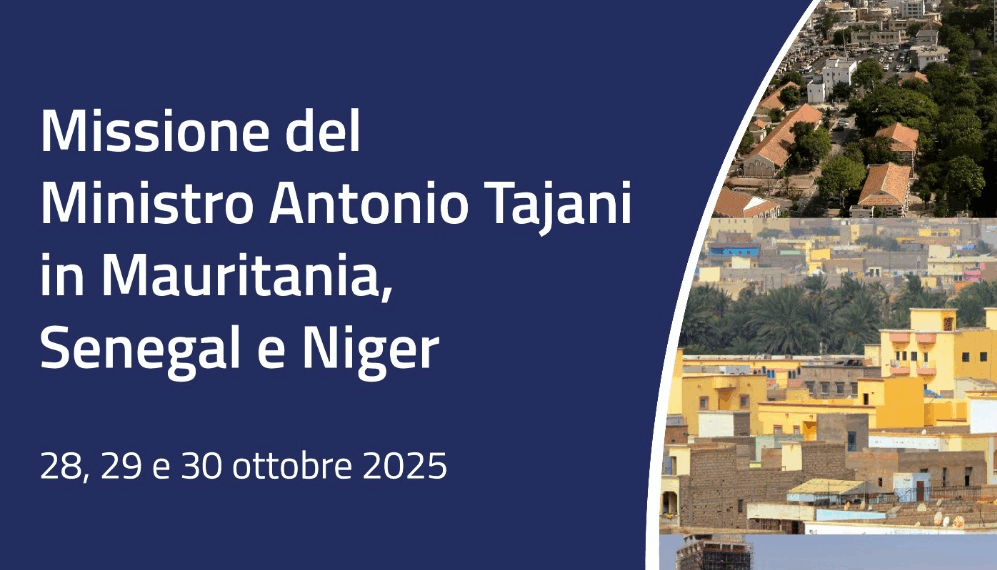 Missione di Tajani e Piantedosi in Africa occidentale: oggi a Niamey per incontri istituzionali