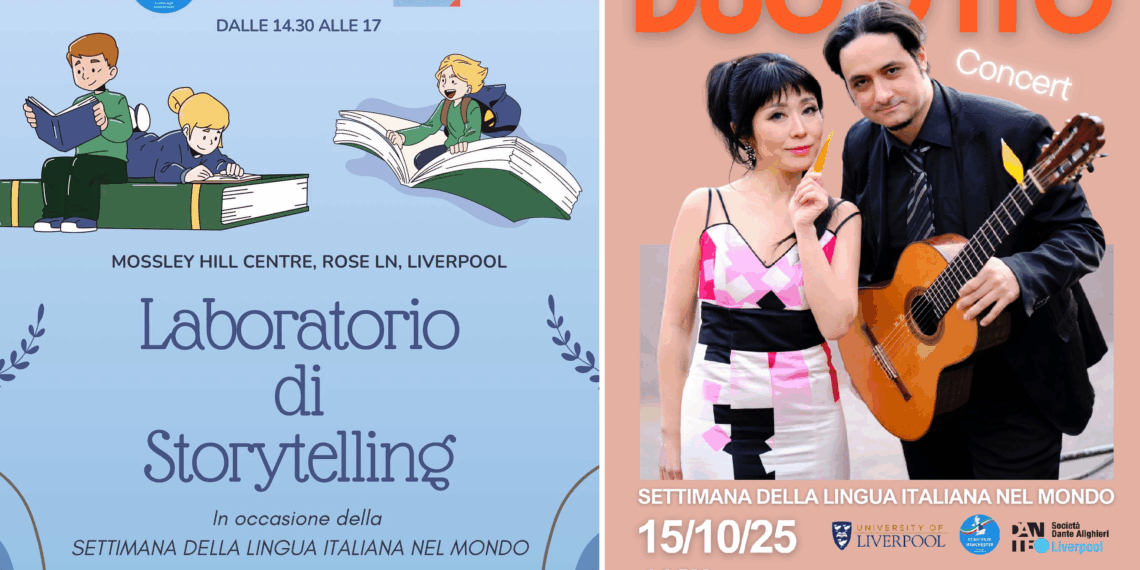 Settimana della lingua italiana nel mondo, gli eventi in programma del Comites di Manchester