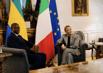 Il Presidente Meloni incontra il Presidente della Repubblica Gabonese