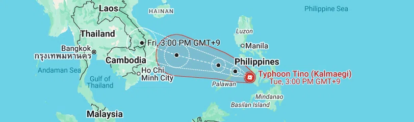 Tifone Kalmaegi in Vietnam, l’Ambasciata ai connazionali: “Fate attenzione”