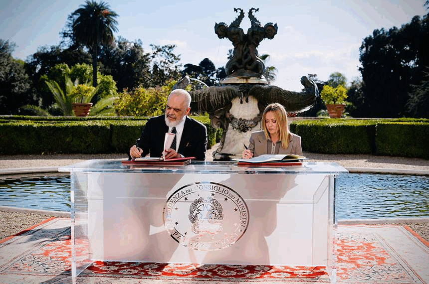 A Villa Doria Pamphilj il Vertice Intergovernativo Italia-Albania