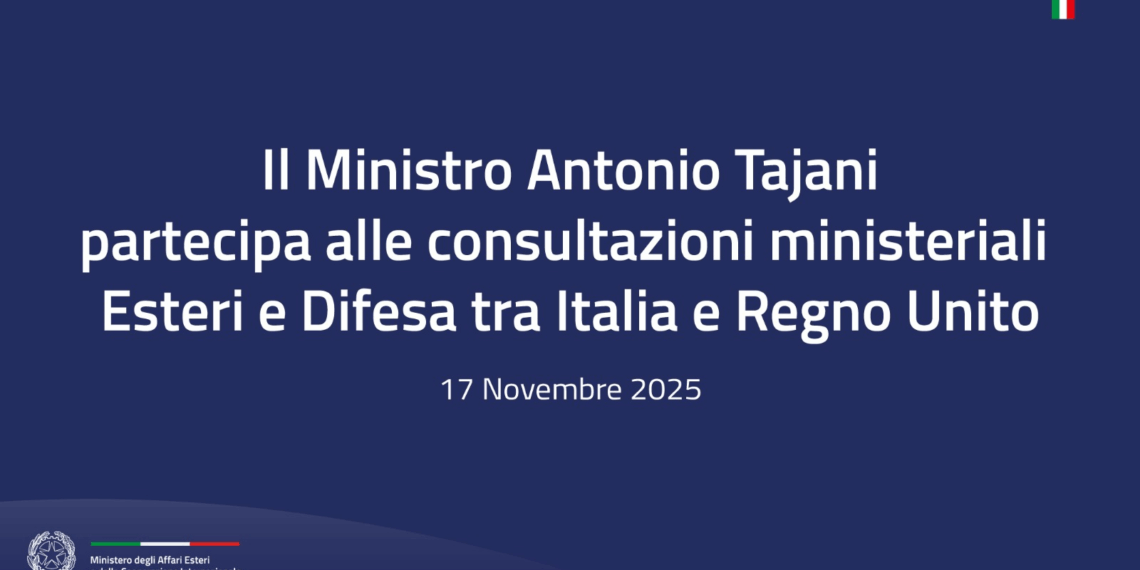 Consultazioni Esteri-Difesa fra Italia e Regno Unito