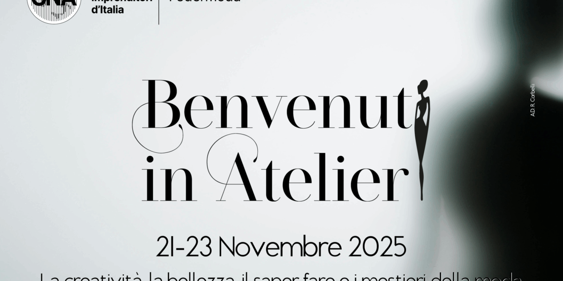 Tutto pronto per “Benvenuti in Atelier!”: dal 21 al 23 novembre un fine settimana tra creatività e saper fare