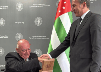 Medaglia al merito a Vito Grittani per l’impegno diplomatico in Abkhazia