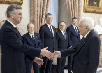 Mattarella incontra il Primo Ministro della Repubblica di Croazia