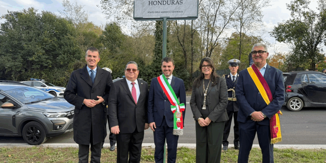 Inaugurato a Roma il “Parco Honduras”: un nuovo ponte culturale tra Italia e Centro America